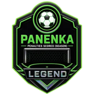 Panenka badge — Penalties, legend tier
